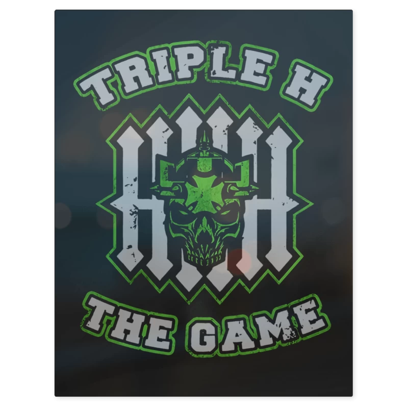 Triple H the Game – Print Metálico