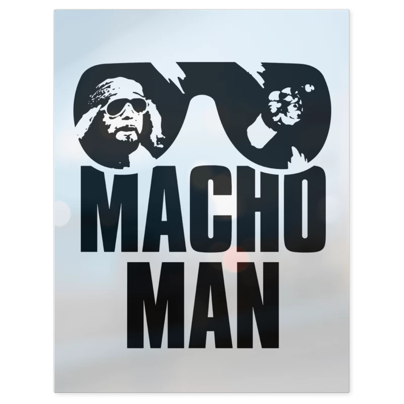 Macho Man Randy Savage – Print Metálico