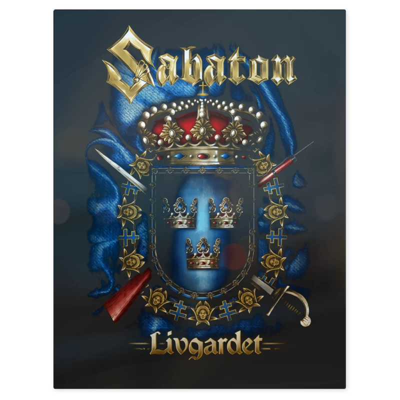 Sabaton Livgarder – Print Metálico