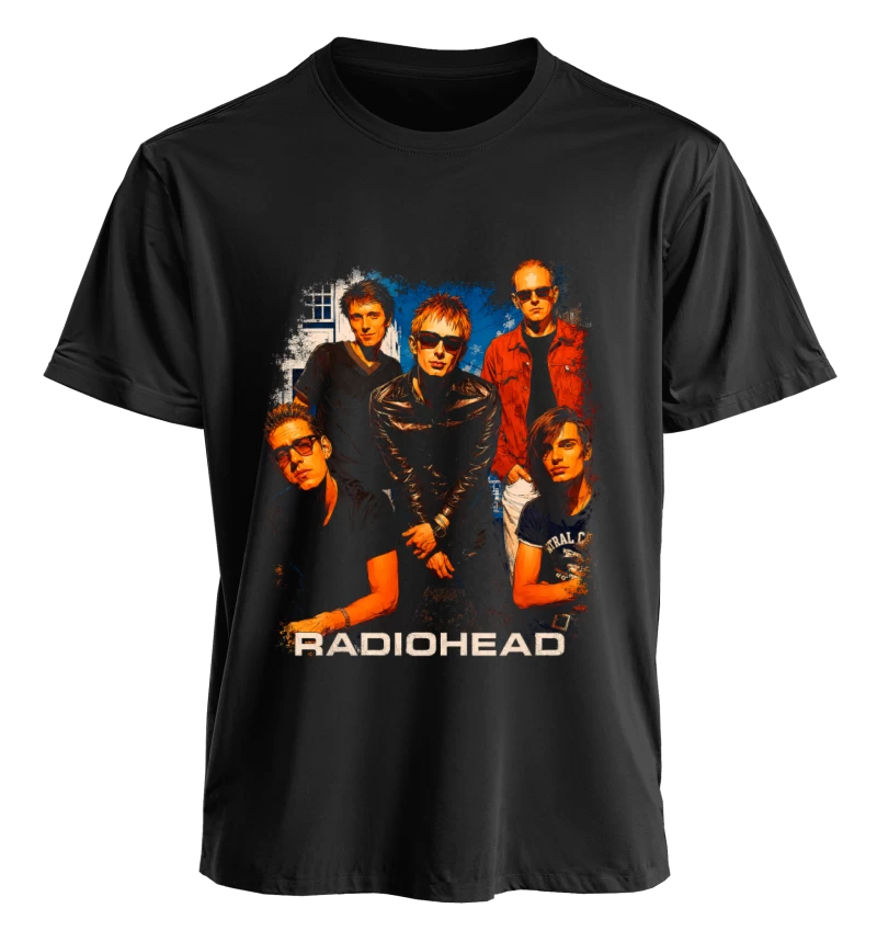 Polera Música Radiohead | Frente + Manga