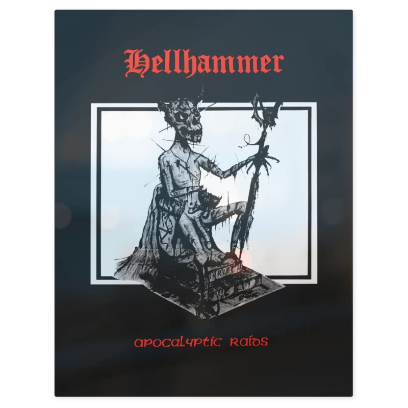 Hellhammer Apocalyptic Raids – Print Metálico