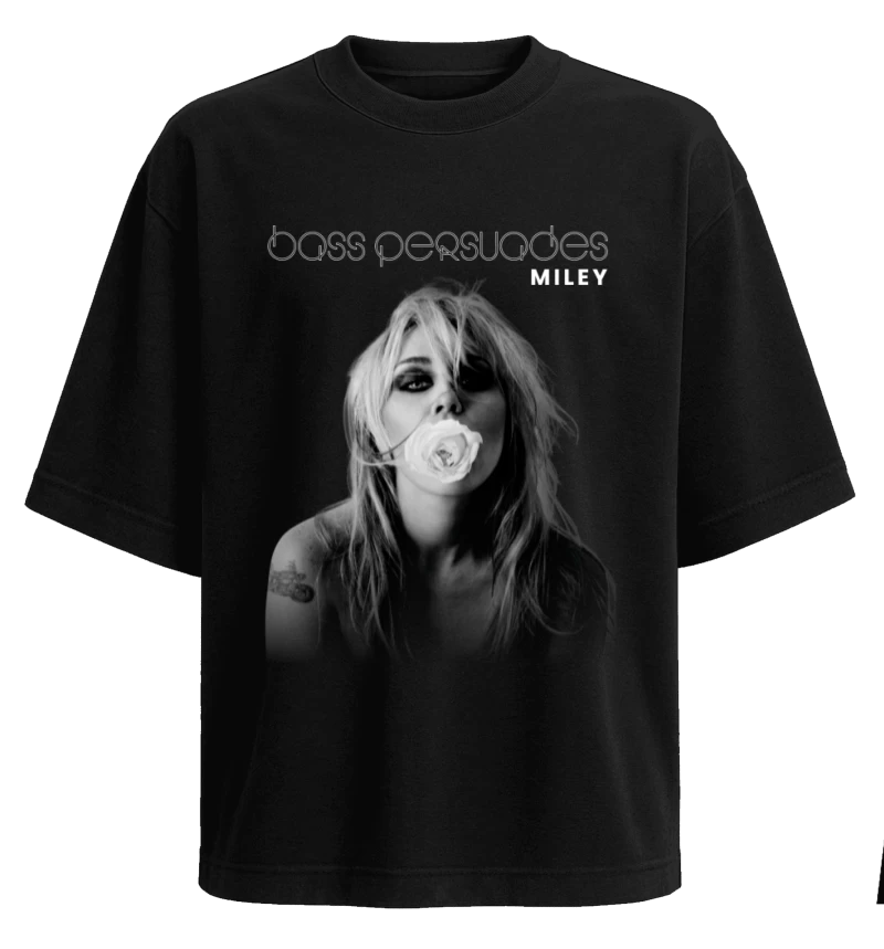 Polera Miley Cyrus – Bass Persuades