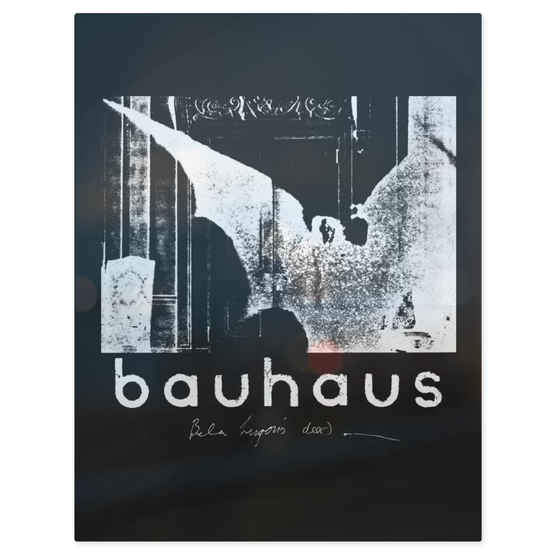 Bauhaus Bela Lugosis Dead B – Print Metálico