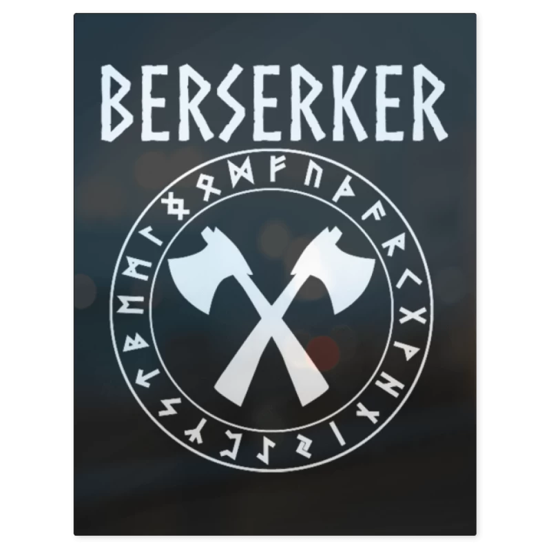 Berserker – Print Metálico
