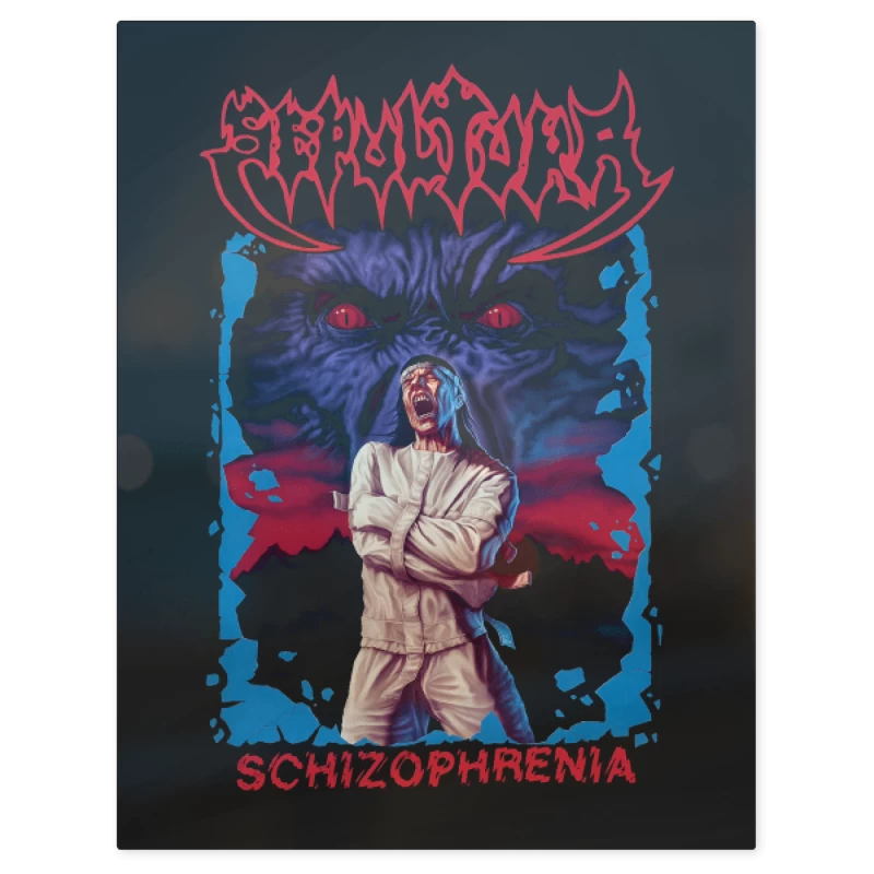 Sepultura Schizo – Print Metálico
