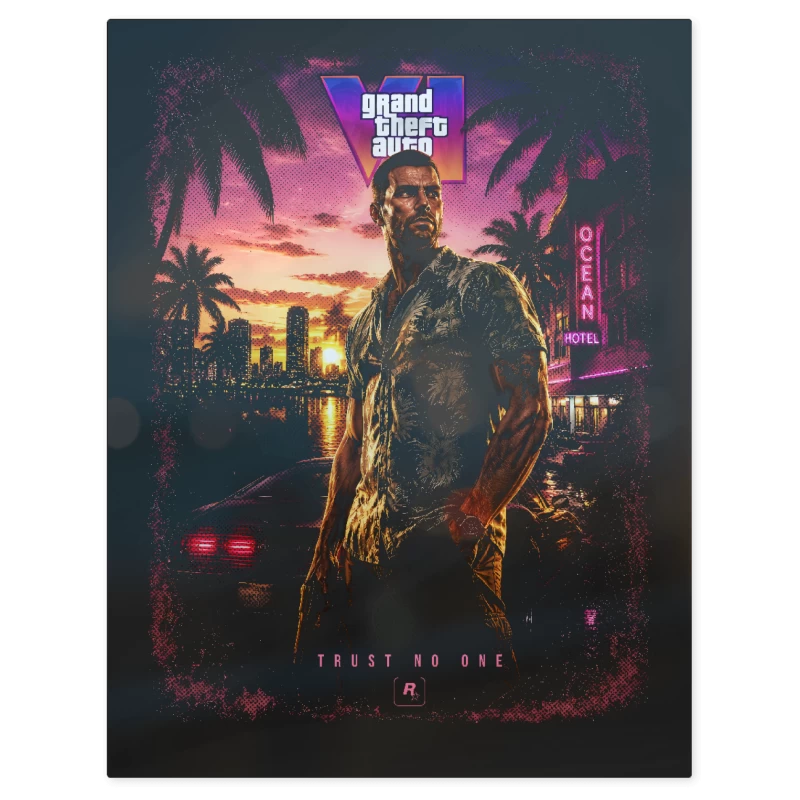 GTA 6 Jason – Print Metálico