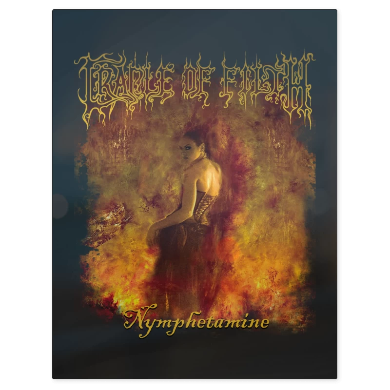 Cradle of Filth Nymphetamine – Print Metálico