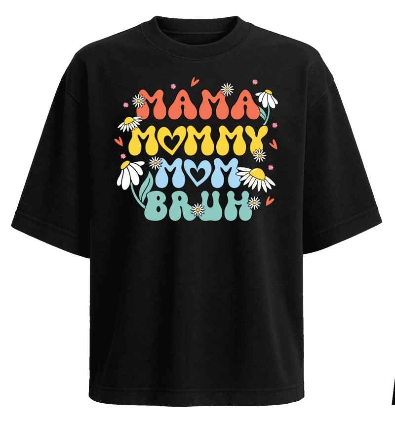 Polera Oversize Mama Vibes