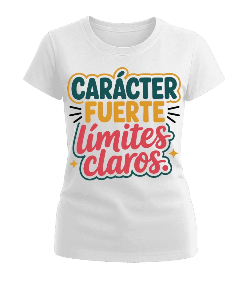 Polera Mujer Carácter Fuerte