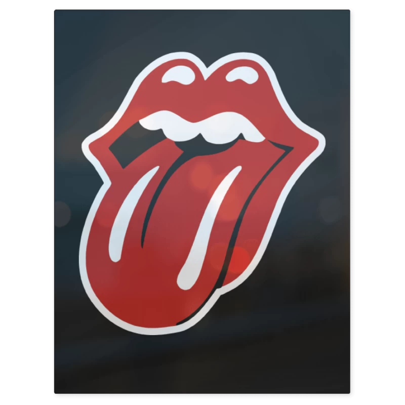 Rolling Stones – Print Metálico