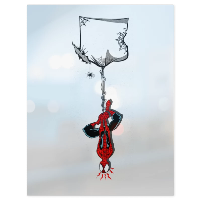 Hombre Araña de Bolsillo – Print Metálico