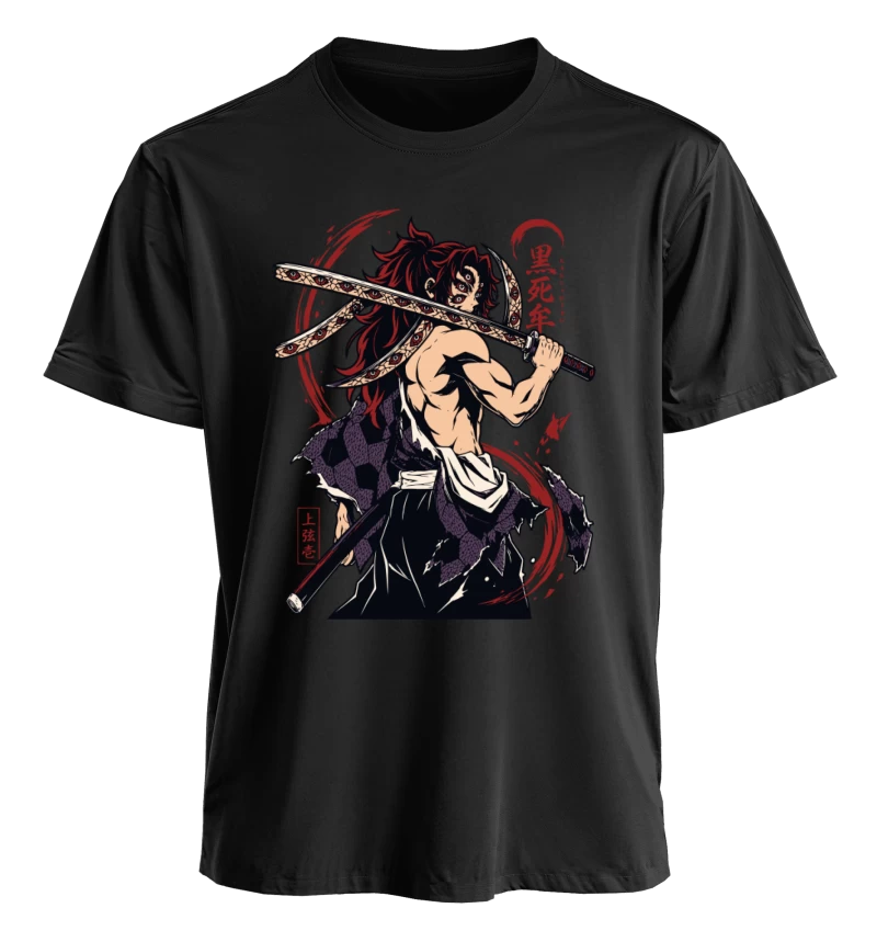 Polera Demon Slayer Kokushibo Luna Superior Uno