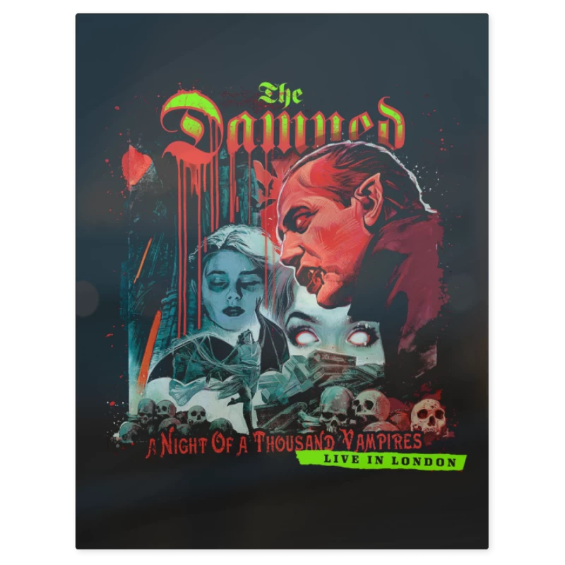 The Damned a Night of – Print Metálico
