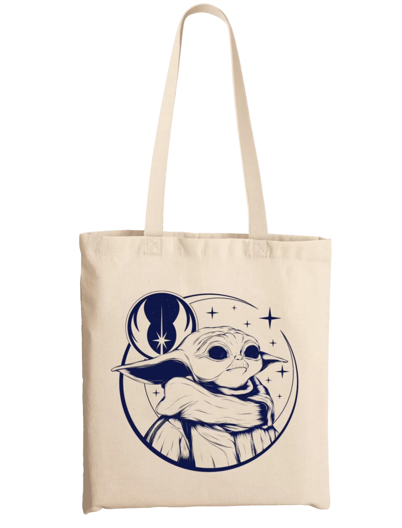 Tote Bag Stelar Grogu - Mandalorian Star Wars