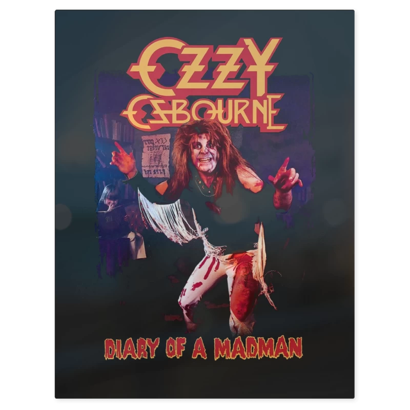 Ozzy Osbourne Diary of a Madman – Print Metálico