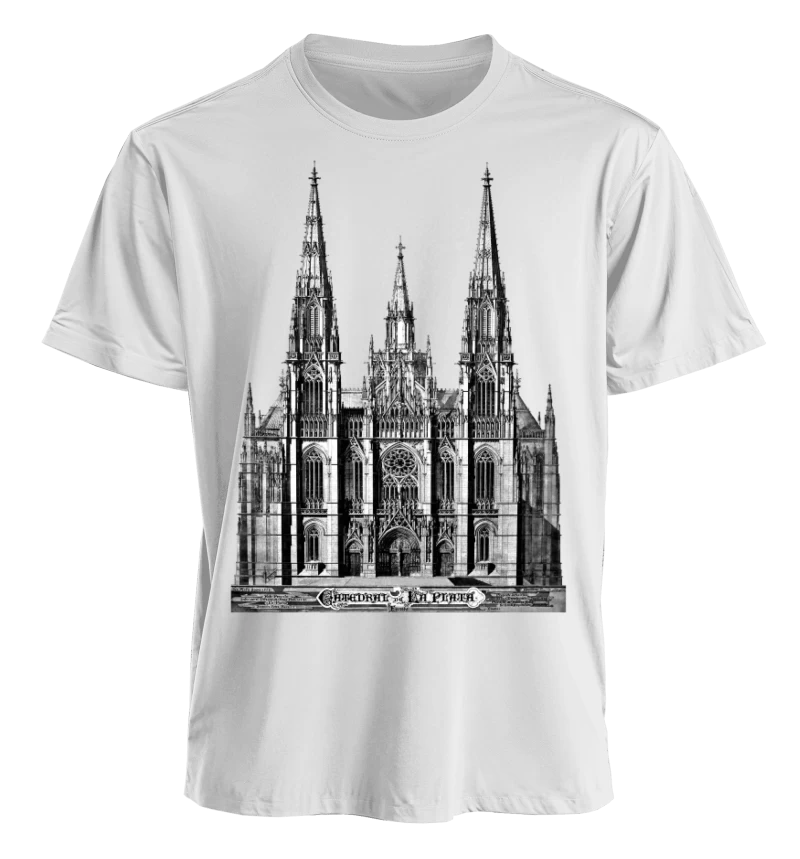 Catedral de La Plata 1880 (Ilustración Arquitectónica)