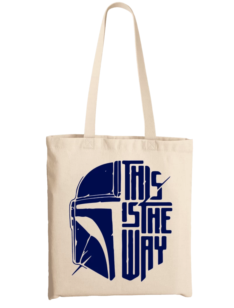 Tote Bag This is the way - Mandalorian Star wars