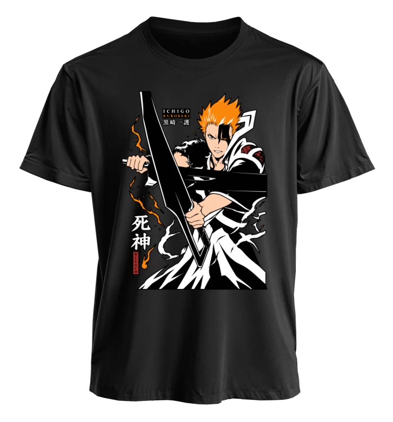 Polera Bleach Ichigo Kurosaki True Bankai