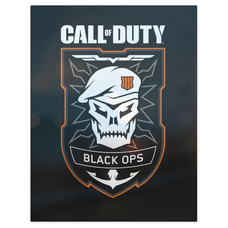 Call of Duty Black Ops – Print Metálico