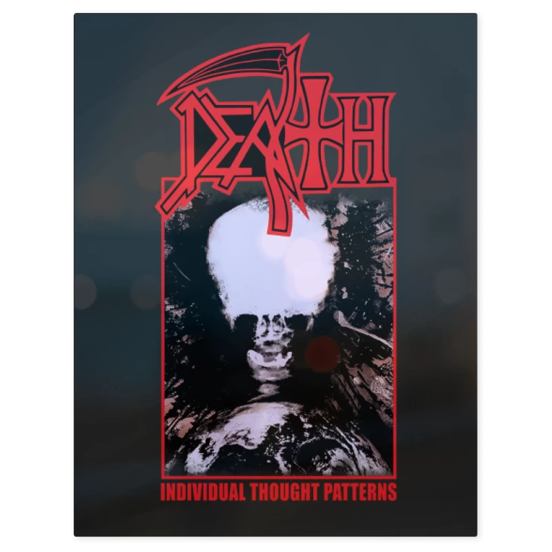 Death Individual Thought Patterns V2 – Print Metálico