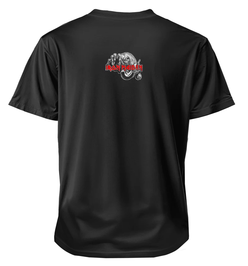 Polera Música Iron Maiden Eddie | Frente + Logo Espalda
