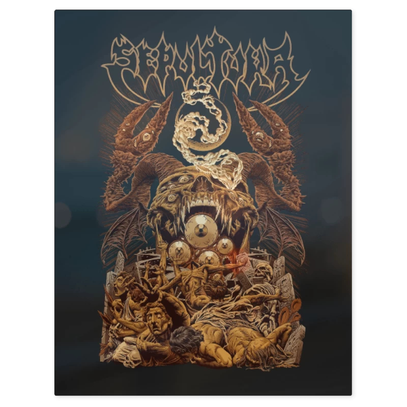 Sepultura Arise V2 – Print Metálico