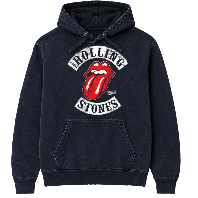 Polerón canguro Acid Wash ROLLING STONE