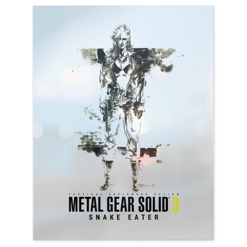 Metal Gear Solid 3 Snake Eater Eva – Print Metálico