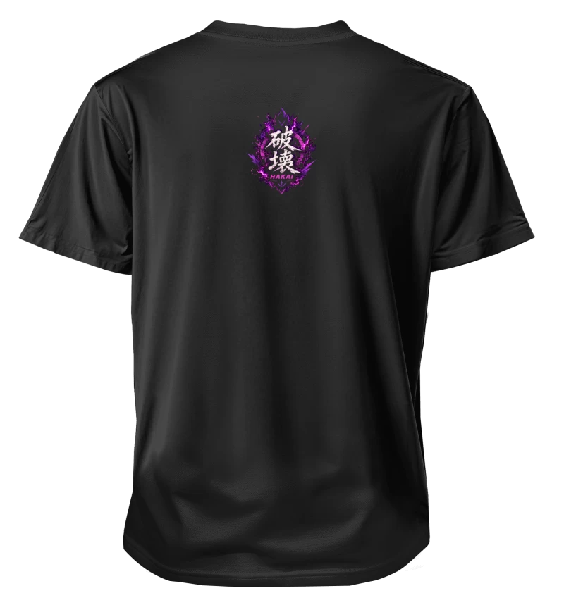 Polera Anime Dragon Ball Vegeta Ultra Ego | Frente + Espalda