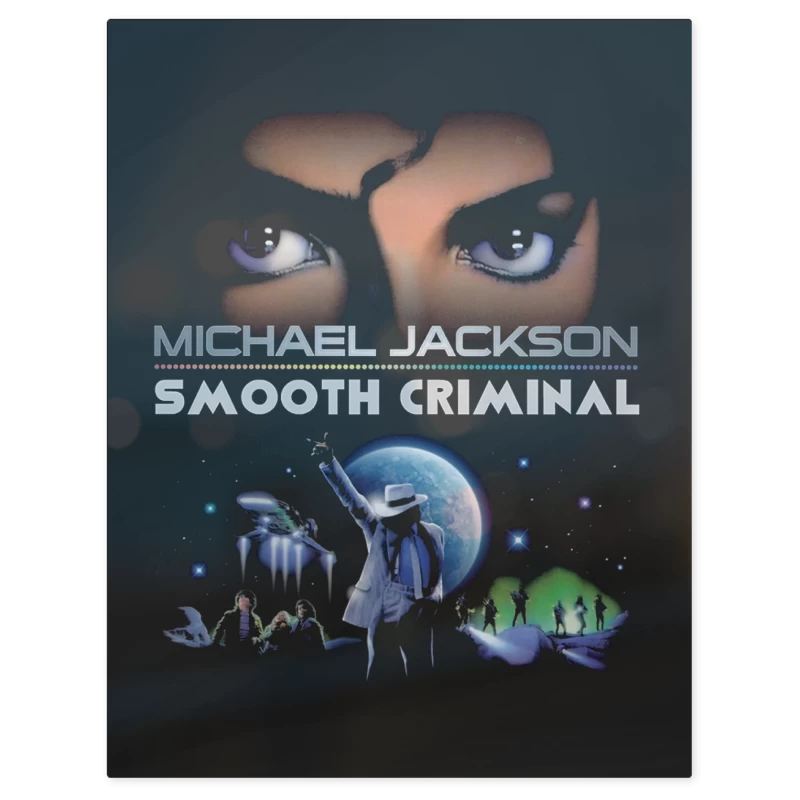 Michael Jackson Smooth Criminal – Print Metálico
