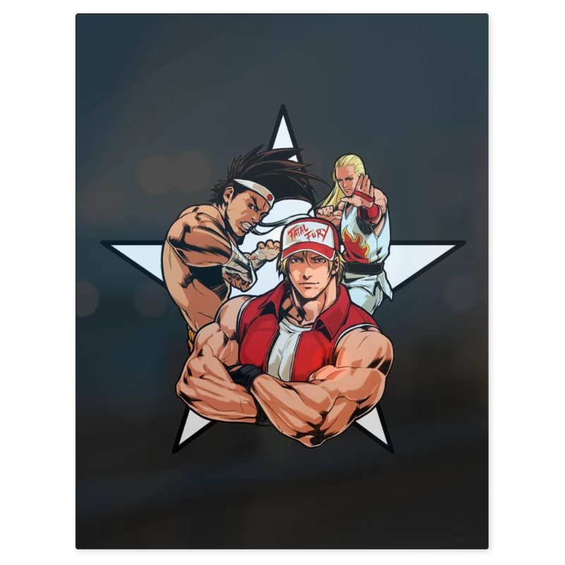 Fatal Fury Star – Print Metálico