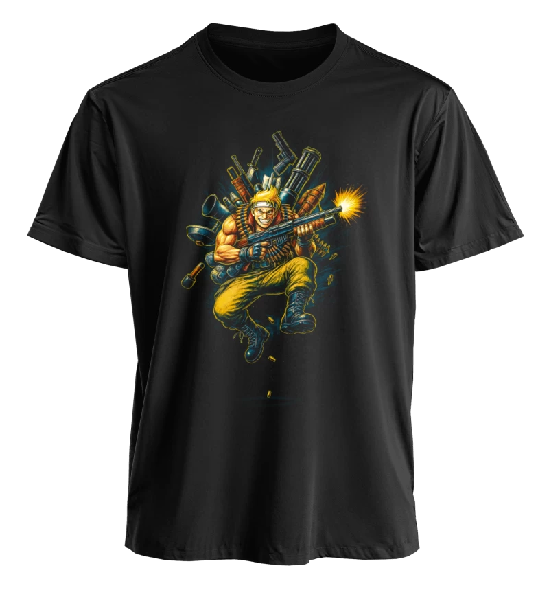 Polera Metal Slug Marco