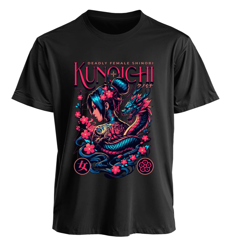 Polera Kunoichi Deadly Female Shinobi