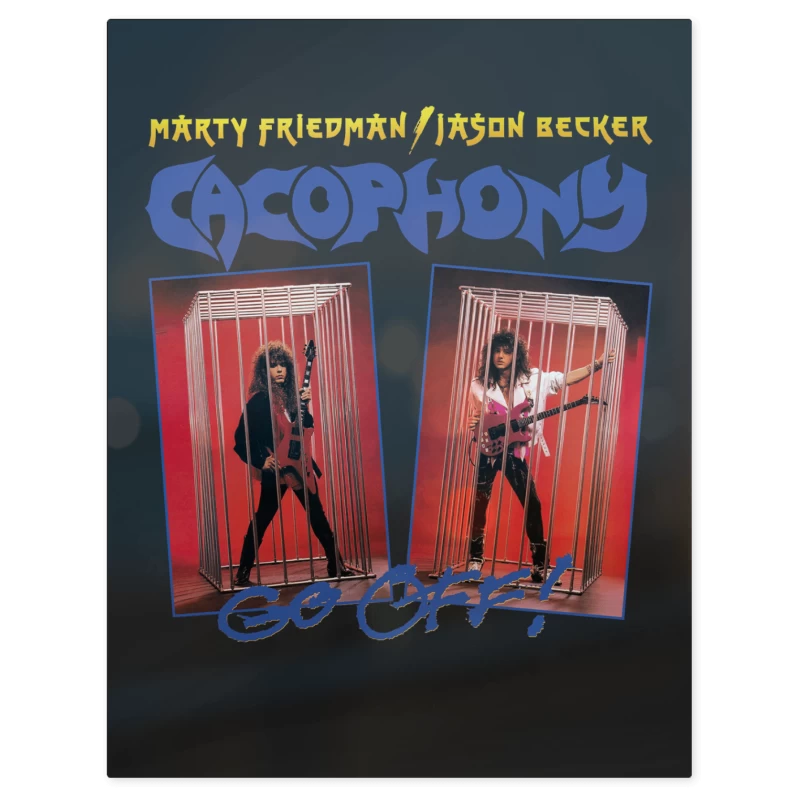 Cacophony Go Off – Print Metálico