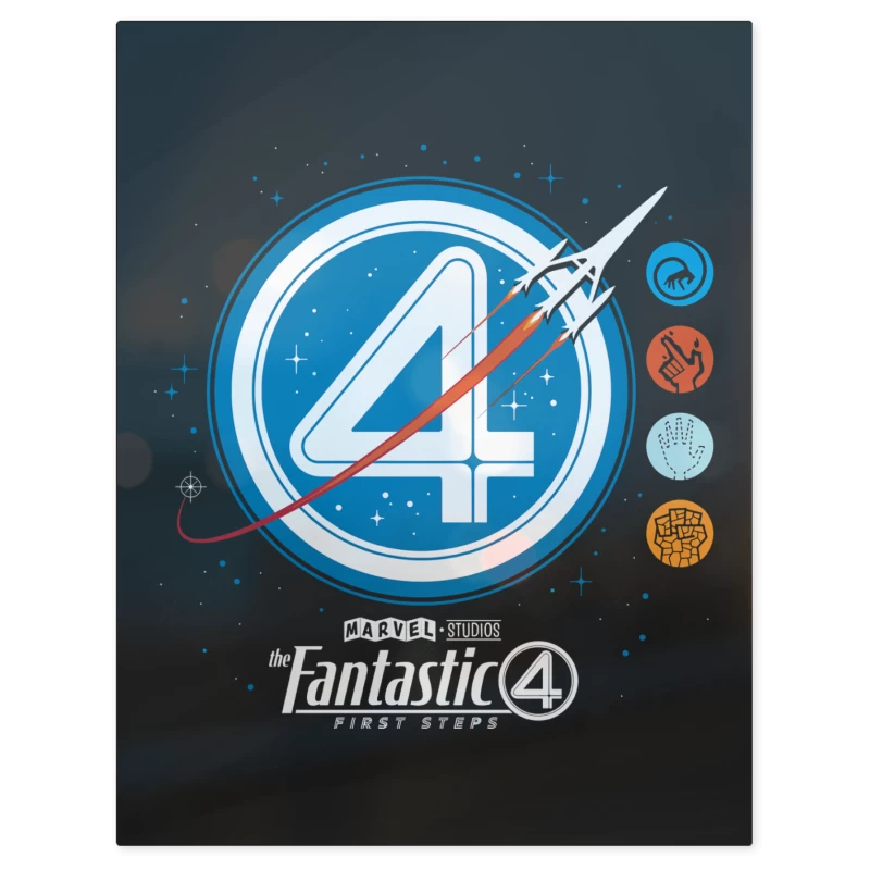 Los Nuevos Cuatro Fantasticos – Print Metálico