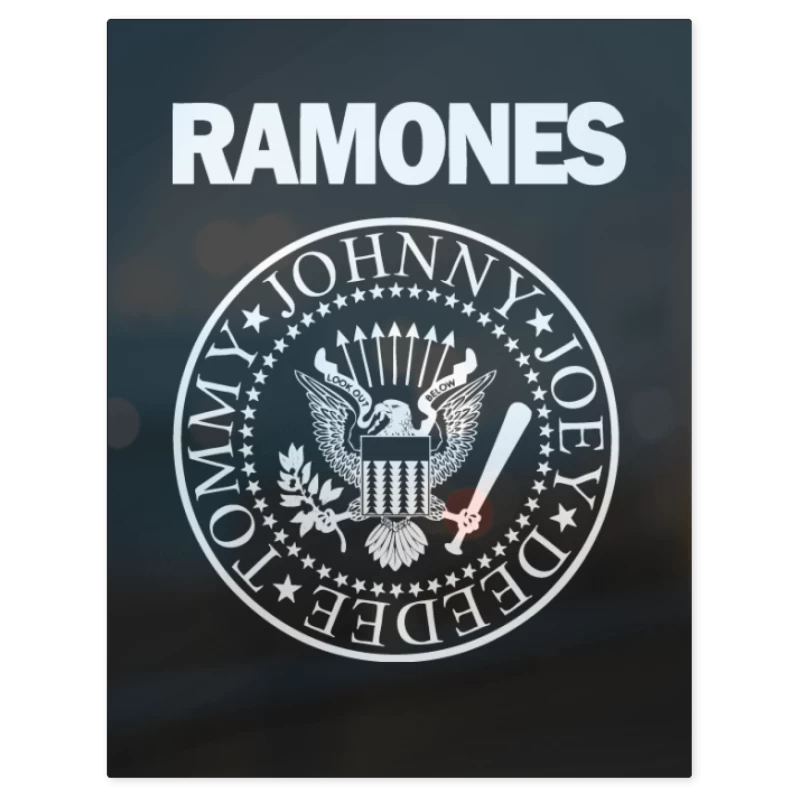 Ramones – Print Metálico