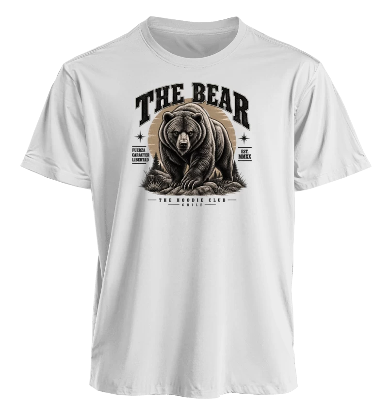 Polera The Bear – Fuerza & Carácter