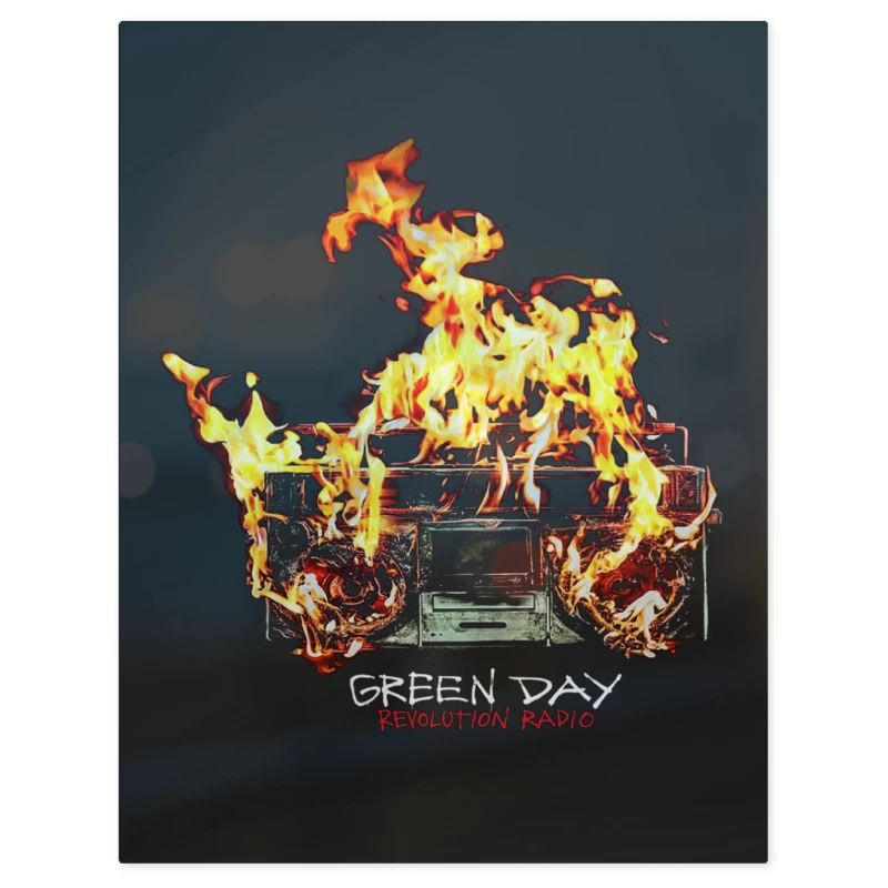 Green Day Revolution Radio – Print Metálico