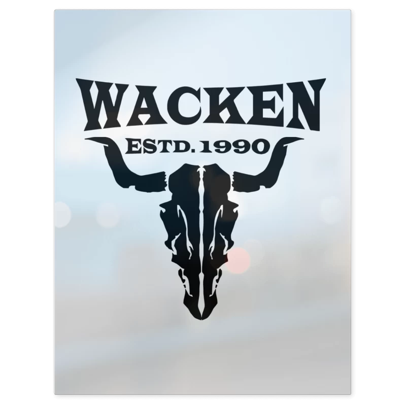 Wacken N – Print Metálico