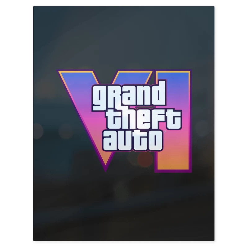 GTA VI – Print Metálico