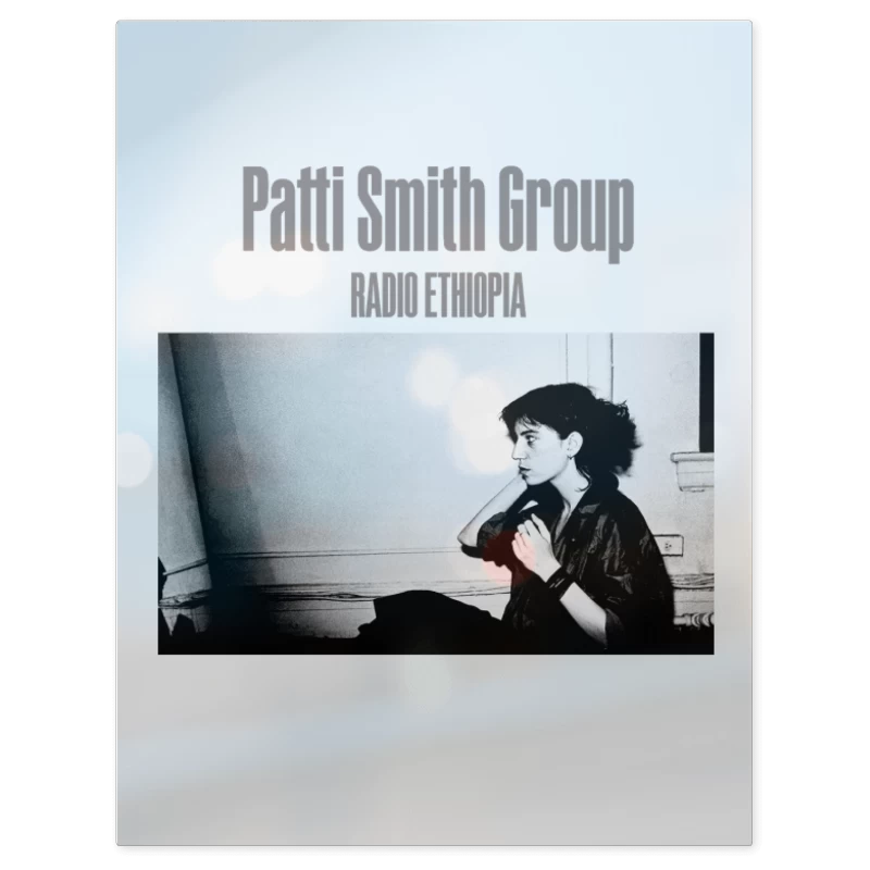 Patti Smith Radio Ethiopia – Print Metálico