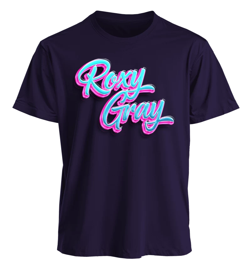 Polera Logo Roxy Gray