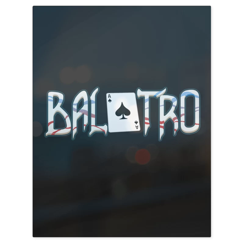 Balatro Logo – Print Metálico