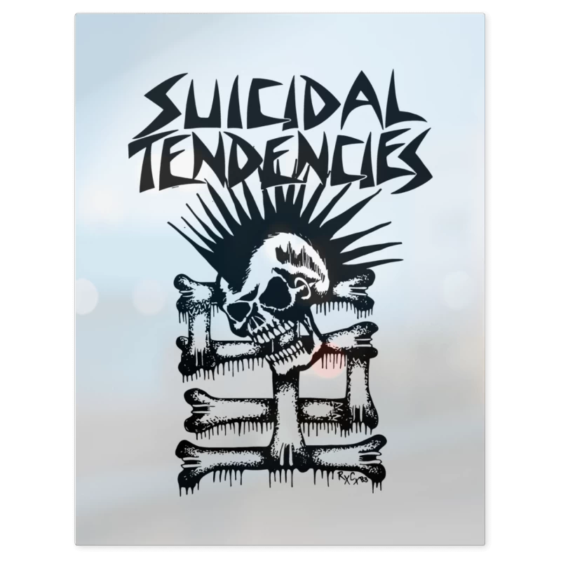 Suicidal Tendencies Calavera – Print Metálico