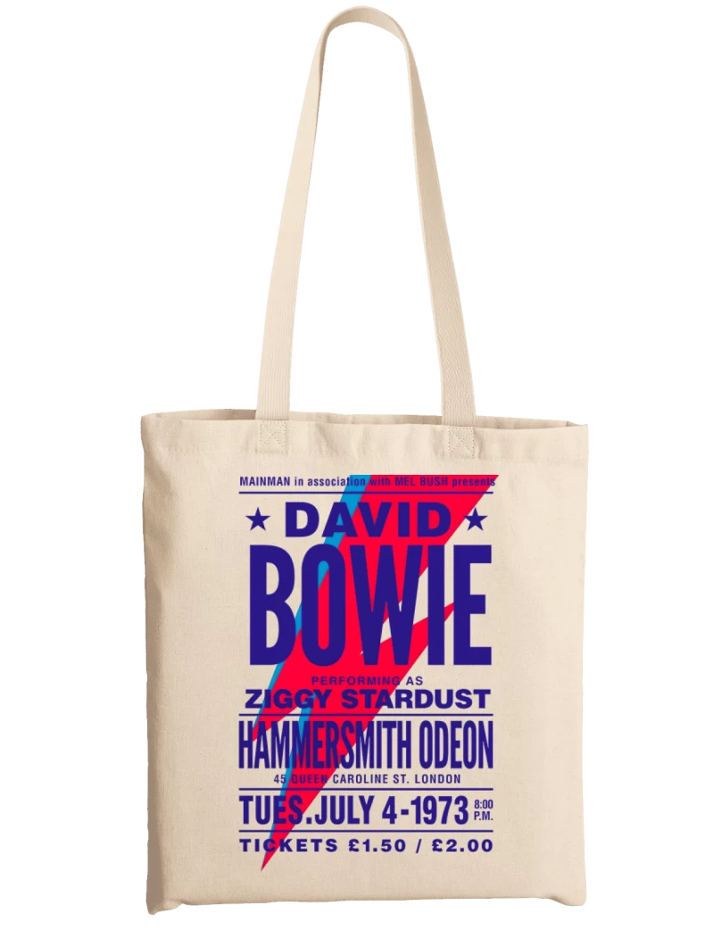 Tote bag David Bowie