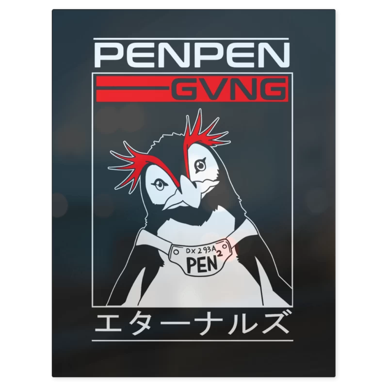 Penpen Evangelion – Print Metálico