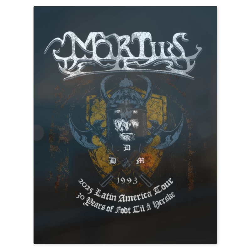Mortiis Latin America Tour – Print Metálico
