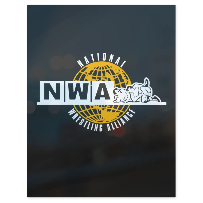 National Wrestling Alliance – Print Metálico