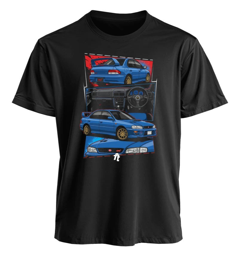 Polera polo cuello redondo / Subaru Impreza