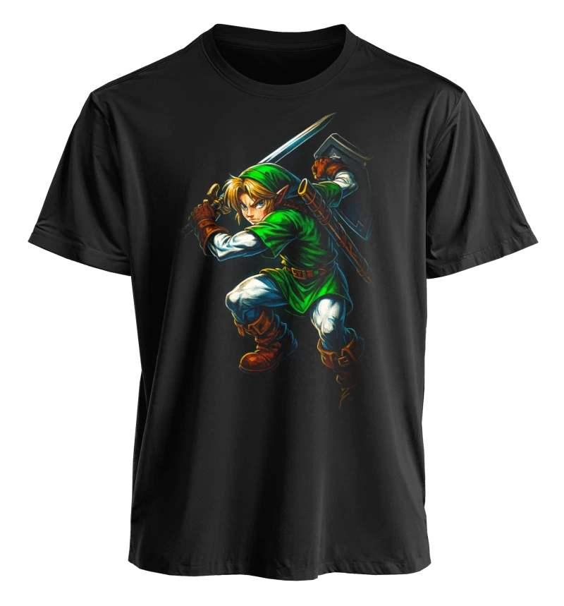 Polera Link Hero of Time The Legend of Zelda Ocarina of Time